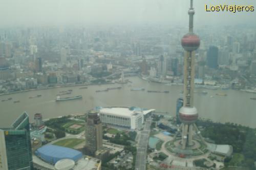 Vista general de Shanghai - China
General view of Shanghai from the tower Jimao - China