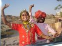 Go to big photo: Two hindu girls -Jodhpur- India