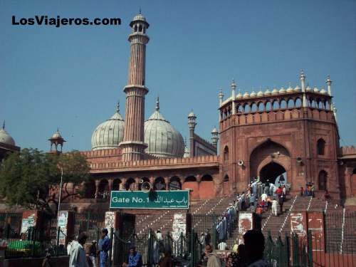 Mezquita Jama Masjid - Old Delhi - India
