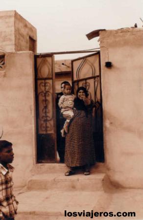 Señora en Bassora - Iraq