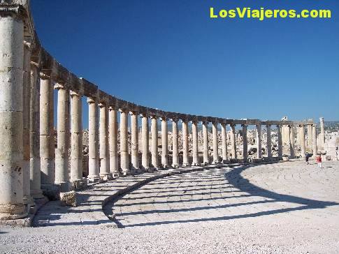 Roman Forum of Jerash- Jordan
Foro romano de Jerash- Jordania