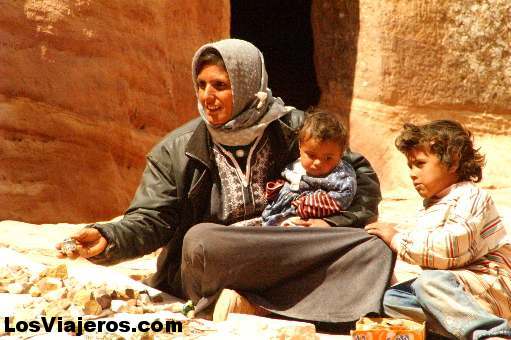 Mujer beduina -Petra- Jordania