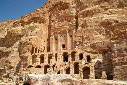Ampliar Foto: Tumba de la Urna -Petra- Jordania
