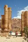 Go to big photo: Colonnaded Street -Petra- Jordan
