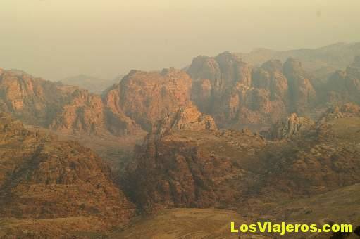 Las Montañas de Petra - Jordania