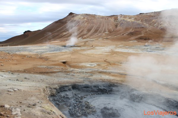 Zona sulfurosa -Islandia