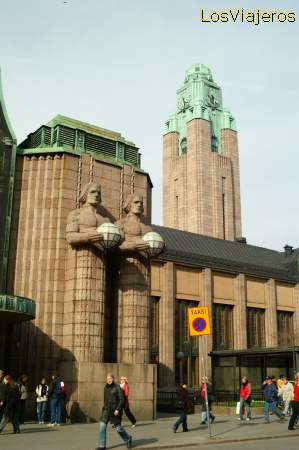 Central Railway Station  -Helsinki- Finland
Estacion Central de Ferrocarril -Helsinki- Finlandia