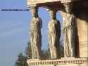 Ampliar Foto: Las Cariatides en el Erechtheion de la Acropolis - Atenas