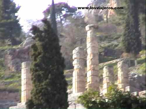 Templo de Apolo en Delfos - Grecia