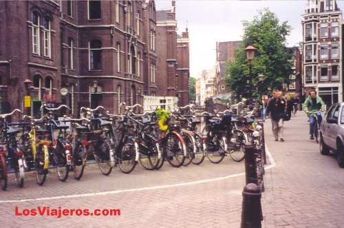 Aparcamiento de bicicletas Amsterdam - Holanda