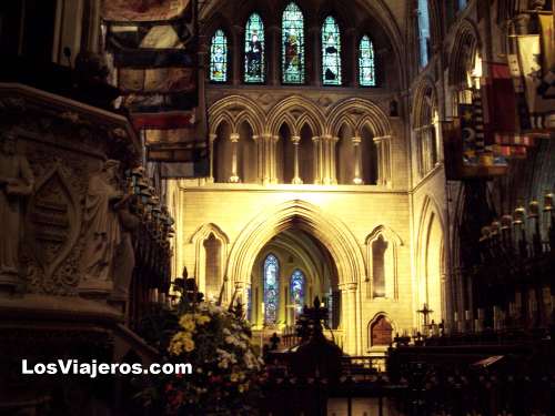 Interior de la catedral de St. Patricio - Irlanda