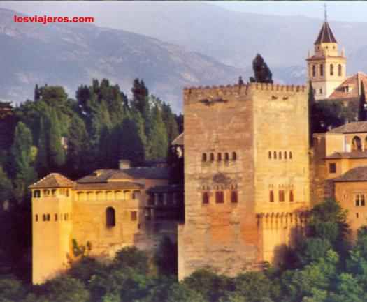 Alhambra de Granada - Torre de Comares - Andalucia - Espaa