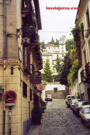 Streets of the old town of Granada - Spain
Calles de Granada - Espaa