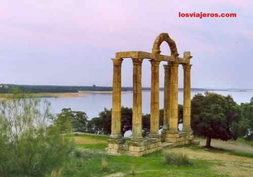 Templo romano en Augustobriga - Extremadura - Espaa