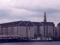 View of the port and the tower of Vor Frelsers Kirke  Our S