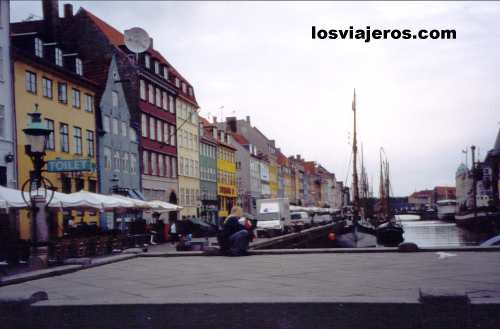 Calle Nyhavn - Copenhague -Dinamarca