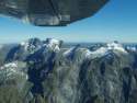 Vistas desde la avioneta de los Alpes del Sur o Alpes Meridionales - Nueva Zelanda