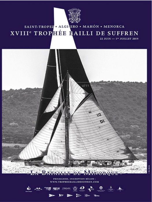 Cartel gran regata Trofeo Bailli de Suffren, Mahón - Menorca, Oficina Turismo de Menorca: Información actualizada 3