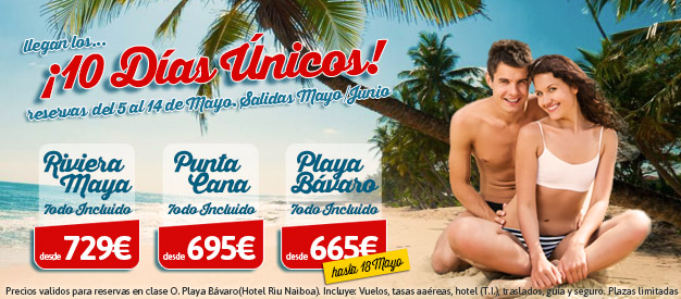 NUEVA HAPPY WEEK EN ISLAS :CANARIAS Y BALEARES DESDE 209€