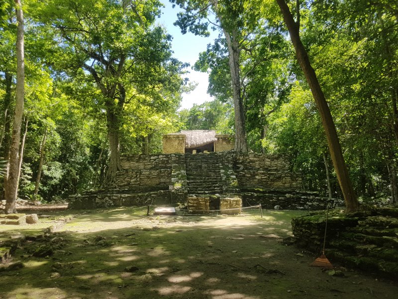 Ruinas de Muyil, Sian Ka´an  desde Muyil - Excursiones 2