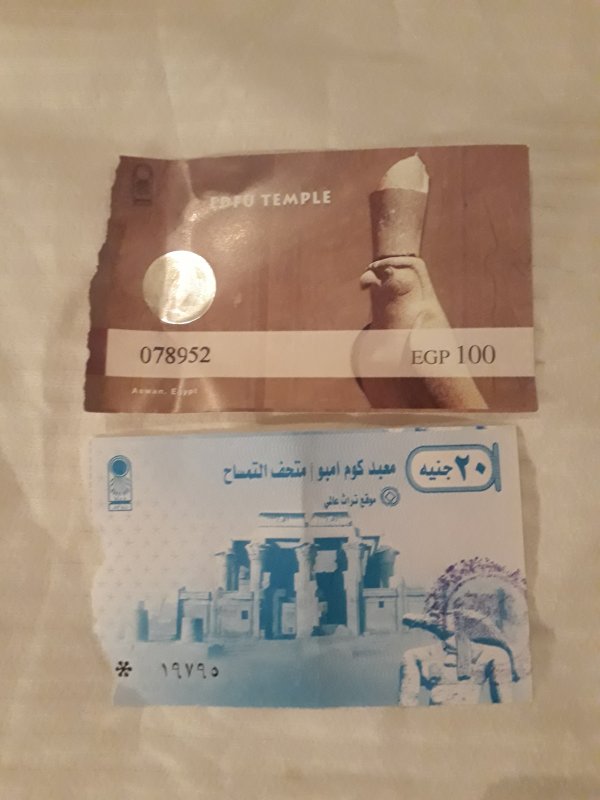 Precios Entradas a Monumentos y Museos de Egipto 0