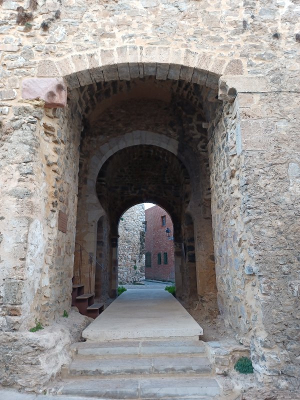 Puerta con argo de herradura de origen andalusí (Foto 1)