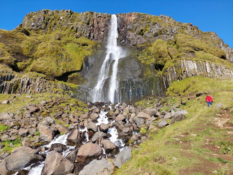 Cascada, Península Snaefellsnes: rutas, visita - Oeste de Islandia 1