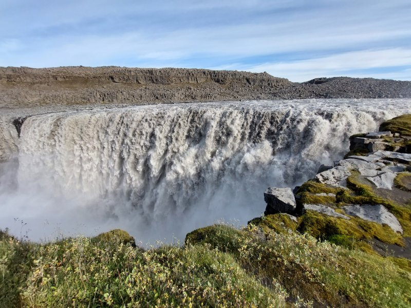 Cascada Dettifoss: vistas -Jökulsárgljúf  NP, Norte Islandia 0