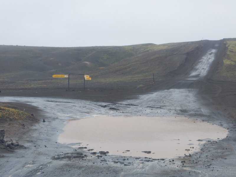 Cruce, Excursión a Landmannalaugar - Tierras Altas, Islandia 1