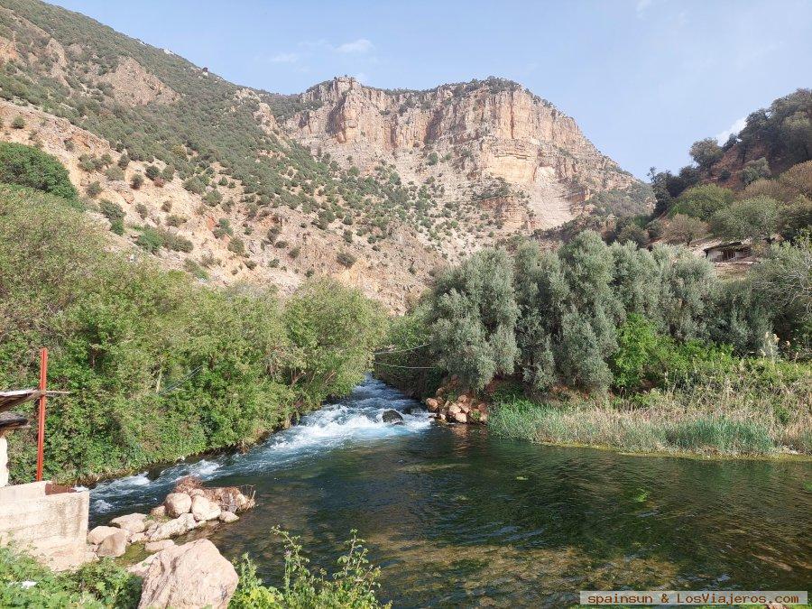 Nacimiento del Oum Rabia, Fuentes Oum Rabia y PN Aguelmam Azegza -Jenifra, Atlas Medio 2