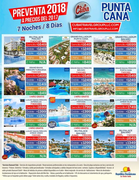 Super oferta de pre venta para Hoteles en Punta Cana 0