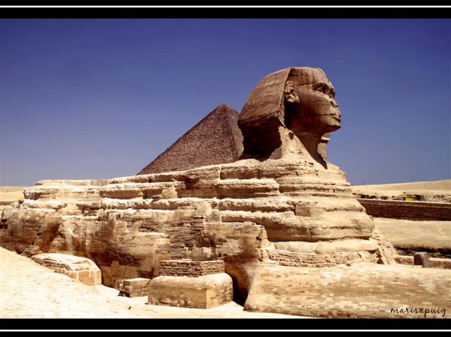 La esfinge, Experiencias de viaje a Egipto. Recién llegados