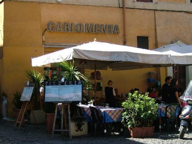 Información restaurante Carlo Menta en Trastevere Roma 1