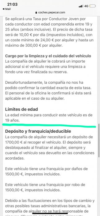 FACTURA VACILONA EN LA QUE SE BURLAN DE NOSOTRAS Y SE QUEDAN CON N/DINERO, Alquilar coche en Mallorca 0