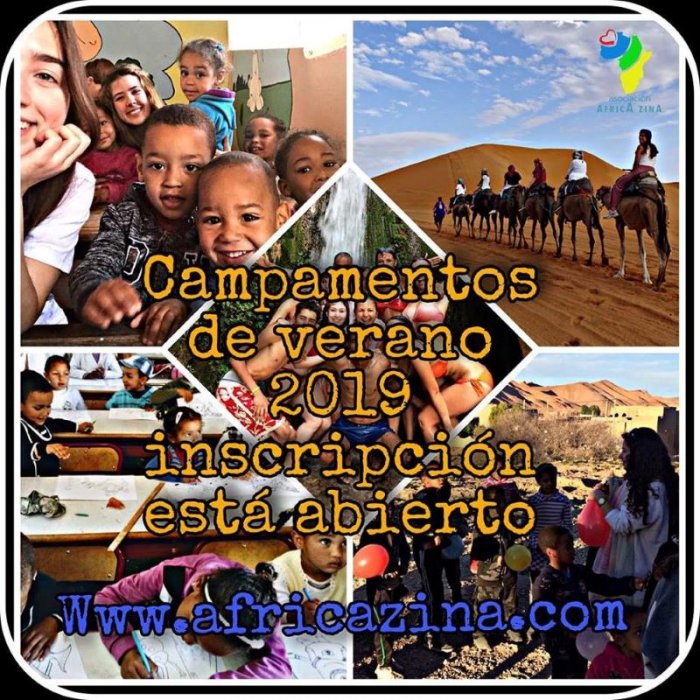 Viaje solidario verano 2019 en marruecos con ONG Africa Zina