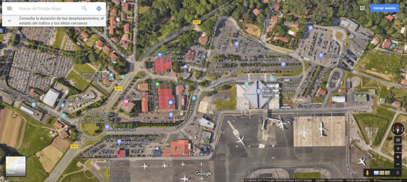 Aeropuerto de Biarritz (BIQ) : Parking