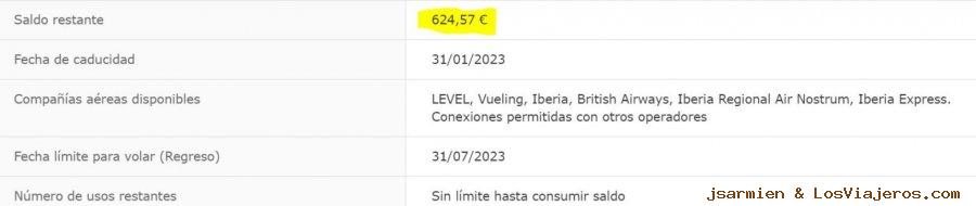 Compra-Venta bonos de Iberia -avión-