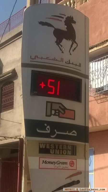 El tiempo en Marrakech. Clima y Temperatura