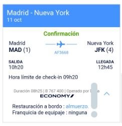 Delta Airlines: check-in, facturación, equipajes, asientos