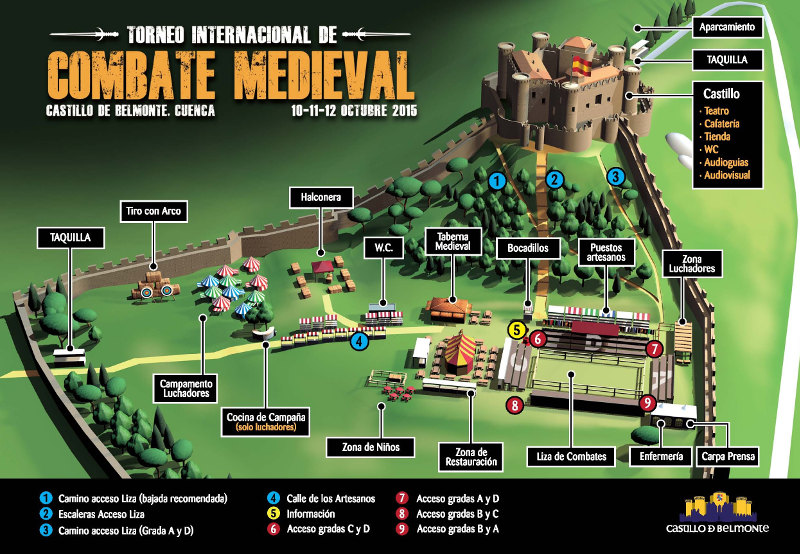 Torneo Internacional de Combate Medieval Desafío Belmonte -Cuenca (2)