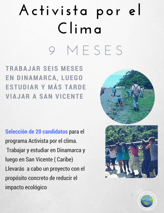 Viajar y actuar. Activista por el clima