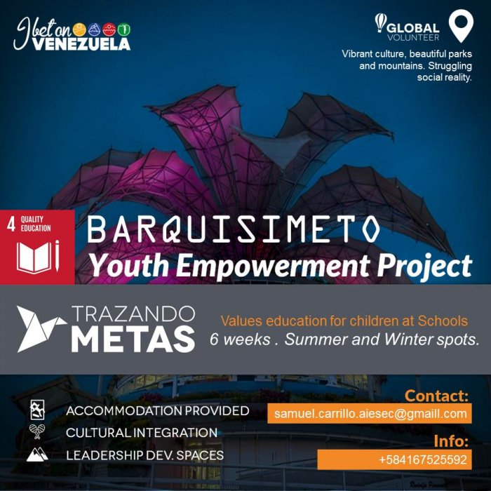 Ven y conoce Barquisimeto, Venezuela con AIESEC