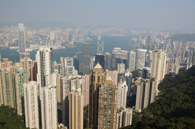 Subir a The Peak en Hong Kong - Visas panorámicas 0