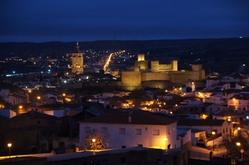Casco histórico de Guadix de noche, Catedral y Alcazaba, Comarca de Guadix - Granada 0