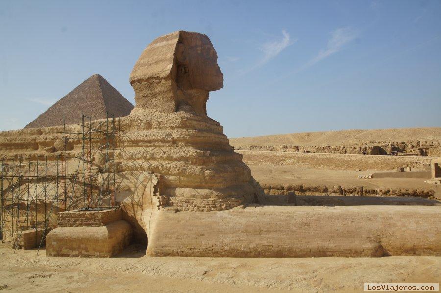 Pirámides y Esfinge, Experiencias de viaje a Egipto. Recién llegados