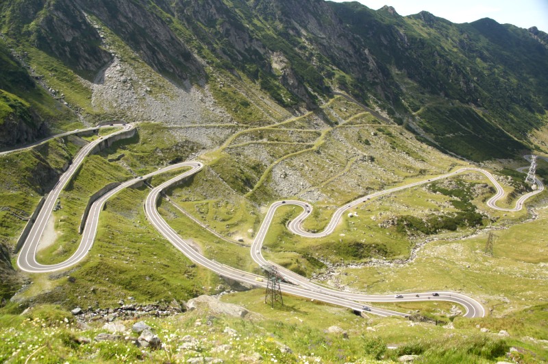 Subida al lago Balea desde Sibiu, Fotos CARRETERA  TRANSFĂGĂRĂŞAN - Rumania 2