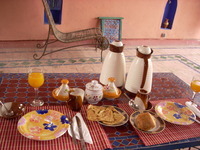 Desayuno en el Riad, RIAD BASMA. MARRAKECH 2