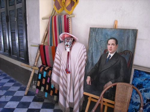 foto tomada por mi en el patio del tiempo, san telmo, Buenos Aires., Hola desde buenos aires