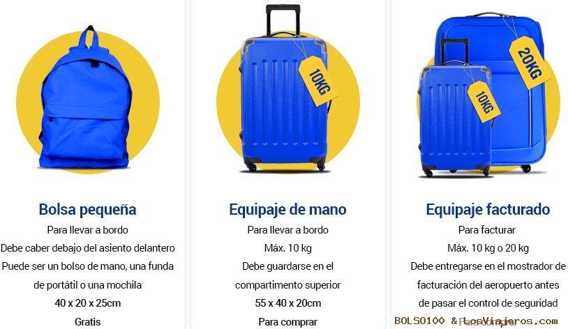 Equipaje de Mano con Ryanair: condiciones, medidas, peso