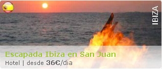 Escapada a Ibiza para pasar la noche de San Juan., Fin de semana en Ibiza para pasar la noche de San Juan